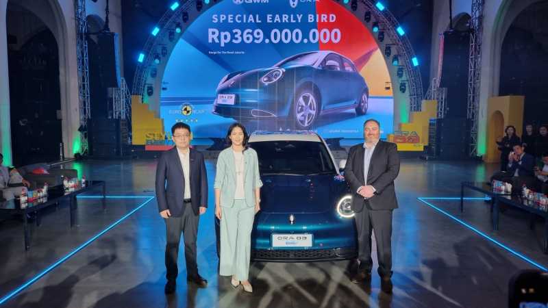 GWM Luncurkan ORA 03, Mobil Listrik Gaya Retro Harga Mulai Rp369 Juta
